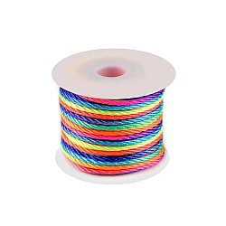 Șnur răsucit, ø3 mm - Multicolor (25 Metri)