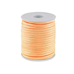 Cordelină paracord, ø4 mm - Piersică deschisă (25 Metri)