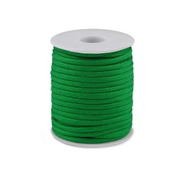 Cordelină paracord, ø4 mm - Verde irlandez (25 Metri)