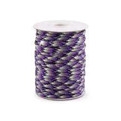 Cordelină paracord, ø4 mm - Gri cărbune (25 Metri)