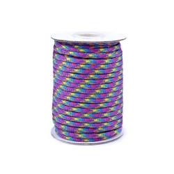 Cordelină paracord, ø4 mm - Purple-pink (25 Metri)