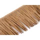 Franjuri rafie naturala 90 mm - Maro natural (1 Metru)