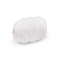 Rafie naturală 5-7 mm - Alb (6 Bucăți)