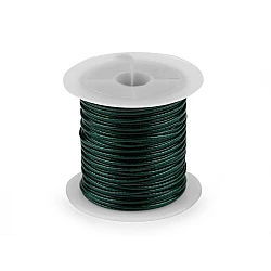 Snur decorativ lucios ø1 mm - Verde închis (1 Bucată)