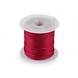 Snur decorativ lucios ø1 mm - Fuchsia închis (1 Bucată)