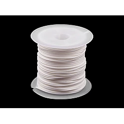 Snur decorativ lucios ø1 mm - Off white (1 Bucată)