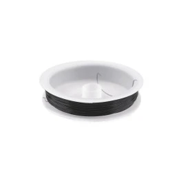 Sârmă decorativă ø0,5 mm - Negru (1 Bucată)