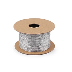 Snur / sfoara lurex ø1 mm - Argintiu (1 Bucată)