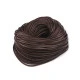 Snur din piele lățime 3 mm - Maro închis (1 Metru)