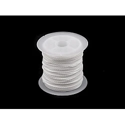 Snur pes rasucit ø1 mm cerat - Off white (1 Bucată)