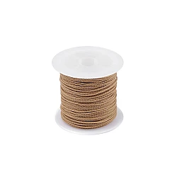 Snur pes rasucit ø1 mm cerat - Bej (1 Bucată)