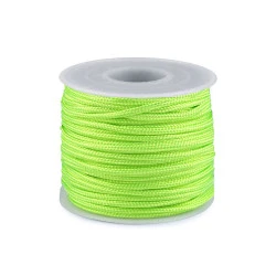 Cordelina paracord ø2,5 mm - Verde neon (25 Metri)
