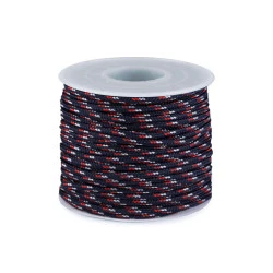 Cordelina paracord ø2,5 mm - Albastru închis (25 Metri)