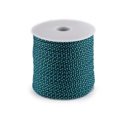 Snur cu miez pentru imbracaminte ø4 mm - Turcoaz (1 Bucată)