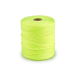 Șnur pes ø4 mm - Galben verzui strident (100 Metri)