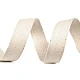 Bandă din bumbac, lățime 18 mm - Ecru deschis (50 Metri)