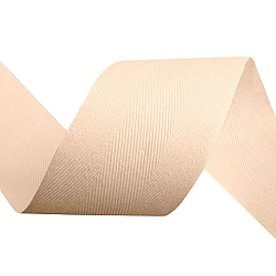 Bandă din bumbac herringbone, lățime 40 mm - Bej deschis (50 Metri)