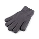 Mănuși tricotate pentru bărbați - Negru (1 Pereche)