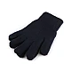 Mănuși tricotate pentru bărbați - Negru (1 Pereche)