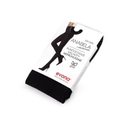 Colanti de iarna dama anabela 100den - Negru (1 Bucată)