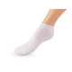 Șosete antibacteriene unisex din bumbac - Alb (1 Pereche)