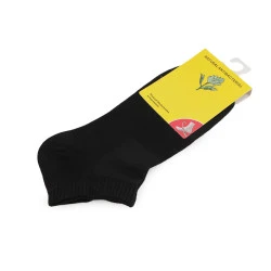 Șosete antibacteriene unisex din bumbac - Negru (1 Pereche)