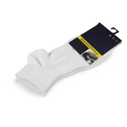 Șosete antibacteriene unisex din bumbac - Alb (1 Pereche)