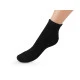 Șosete antibacteriene unisex din bumbac - Negru (1 Pereche)