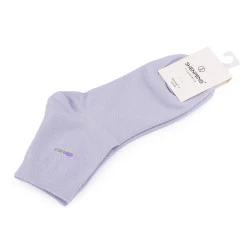Șosete din bumbac femei/fete nice - Bleu gheață (1 Pereche)