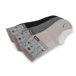 Șosete sport unisex din bumbac emi ross - Mix (3 Perechi)