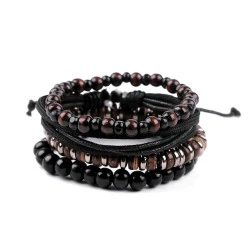 Set brățări - Negru (1 Set)