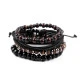 Set brățări - Negru (12 Seturi) Set brățări - Negru (12 Seturi)