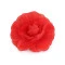 Broșă / clamă de păr trandafir, ø10 cm - Roșu (1 Bucată)
