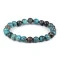 Brăţară cu mărgele minerale crisocol - Turcoaz (1 Bucată)
