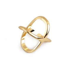 Inel eșarfă - Auriu deschis (1 Bucată)