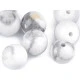 Mărgele din pietre naturale howlit, ø6 mm - Howlit (10 Bucăți)