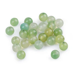 Mărgele din calcedon sintetic, ø8 mm - Chalcedon (12 Bucăți)