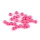 Mărgele plastic color ø8 mm - Alb (7 Grame)