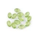 Mărgele de plastic măsline  10x15 mm - Mov lavandă (60 Grame) Mărgele de plastic măsline  10x15 mm - Mov lavandă (60 Grame)