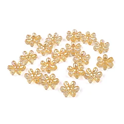 Mărgele din plastic cu efect  ab ø17 mm - Roz somon deschis (10 Grame)