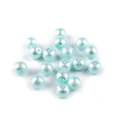 Perle de sticlă ø10 mm - Turcoaz (20 Grame)