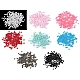 Mărgele din plastic color ø4 mm - Roz (20 Grame)