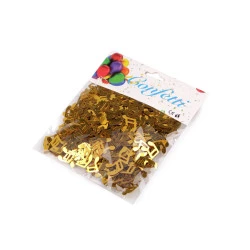 Confetti note muzicale - Auriu (1 Sac)