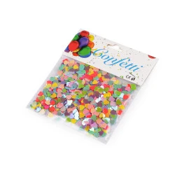 Confetti inimioare - pentru petrecere, nuntă, sărbătoare - Mix (1 Sac)