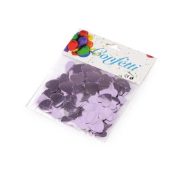 Confetti inimioare - pentru petrecere, nuntă, sărbătoare - Roz pudrat (1 Sac)