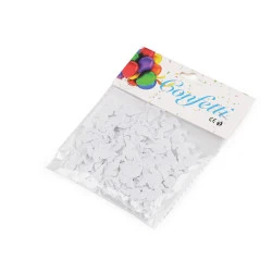 Confetti porumbiță - pentru petrecere, nuntă, sărbătoare - Alb (1 Sac)