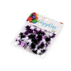 Confeti de halloween - păianjen, liliac, dovleac, pânză de păianjen - Mix (1 Sac)