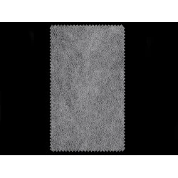 Termocolant dublu adeziv novopast,  20+15+15 g/m², lățime 90 cm - Alb (1 Metru)