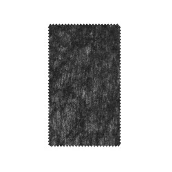 Termocolant inserţie neţesută 30+12 g/m² lățime 100 cm - Negru (1 Metru)