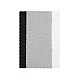 Căptușeală țesută termoadezivă extensabilă kufner 53 g/m² lățime 150 cm - Negru (1 Metru)